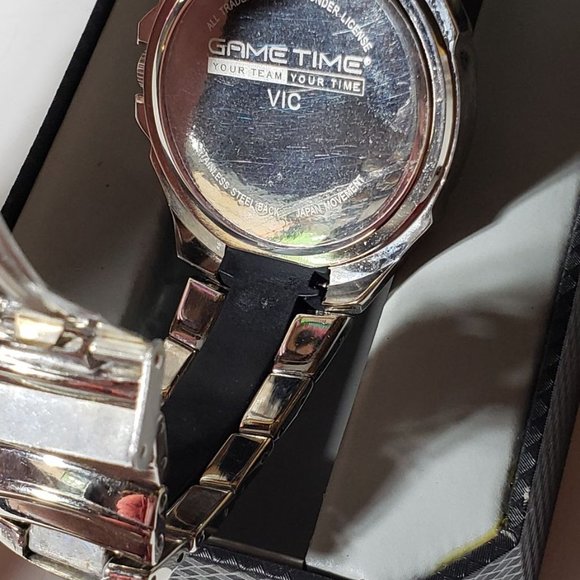 SAN FRANCISCO 49ers NFL Womens Stainless-Steel Watch Game Time No Battery - Picture 3 of 9